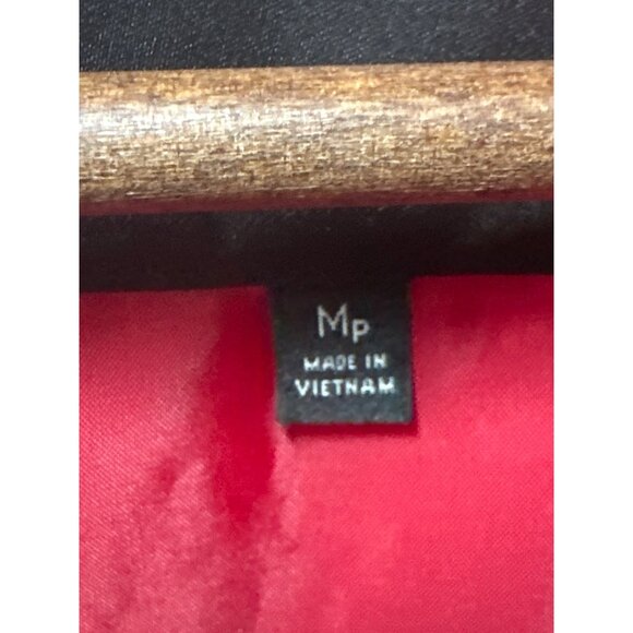 Talbots Down Fill Cherry Red Quilted Puffer Vest Size Petite M - Picture 5 of 9